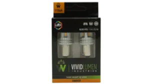 1156 Amber LED Bulbs High Output (Pair)