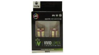 1157 White LED Bulbs Long Lasting (Pair)
