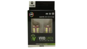 1157 White LED Bulbs Long Lasting (Pair)