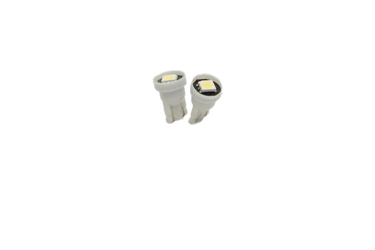 194 White Mini LED Bulbs Long Lasting (Pair)