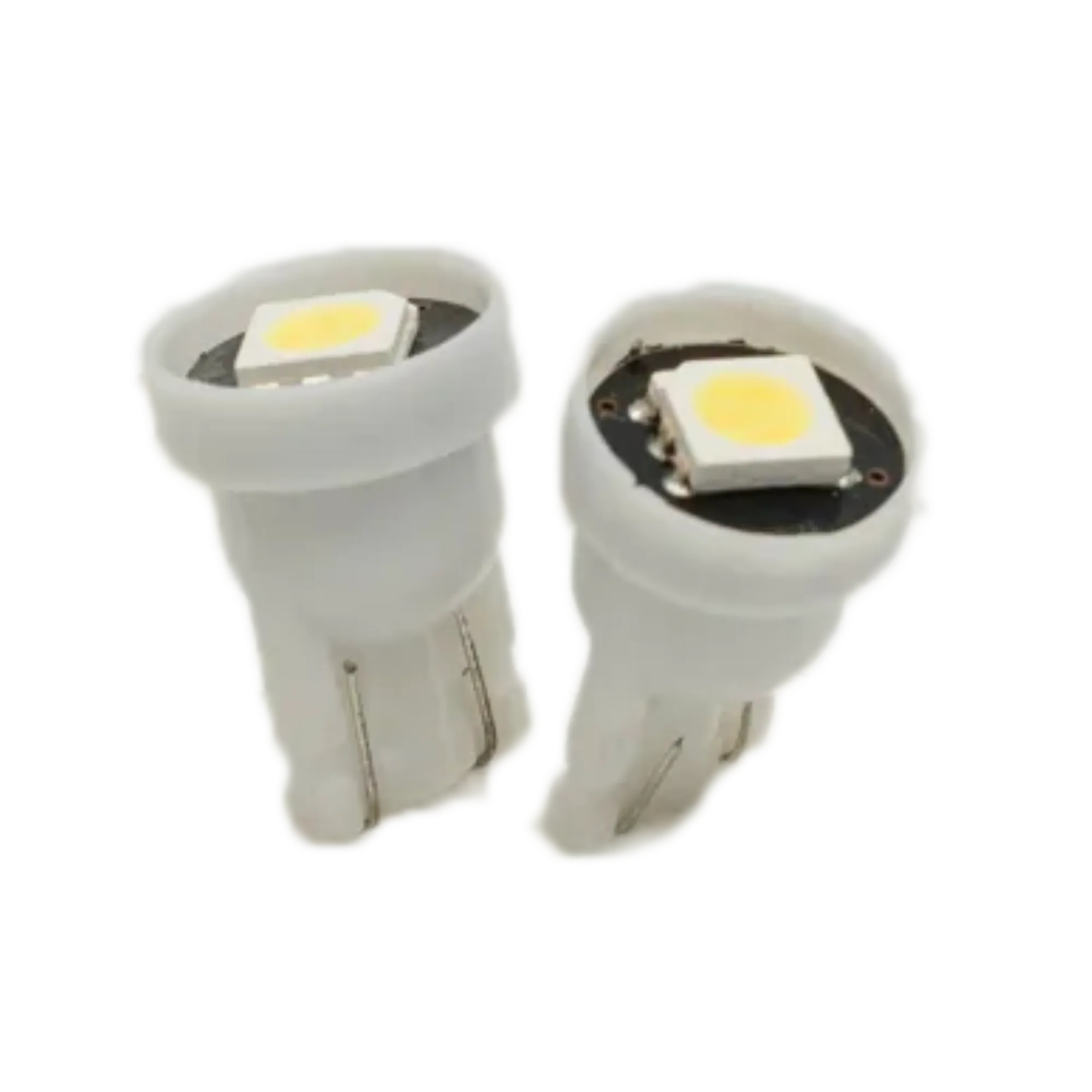 194 White Mini LED Bulbs Long Lasting (Pair)