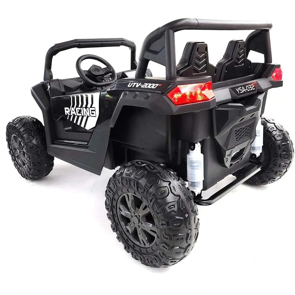 2025 Upgraded 180 Watts BrushLess Motor Xxl UTV 2 Seater Dune Buggy Rubber Tires | Leather Seats | Up To 16KPH