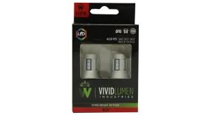 3157 Red LED Bulbs High Output (Pair)