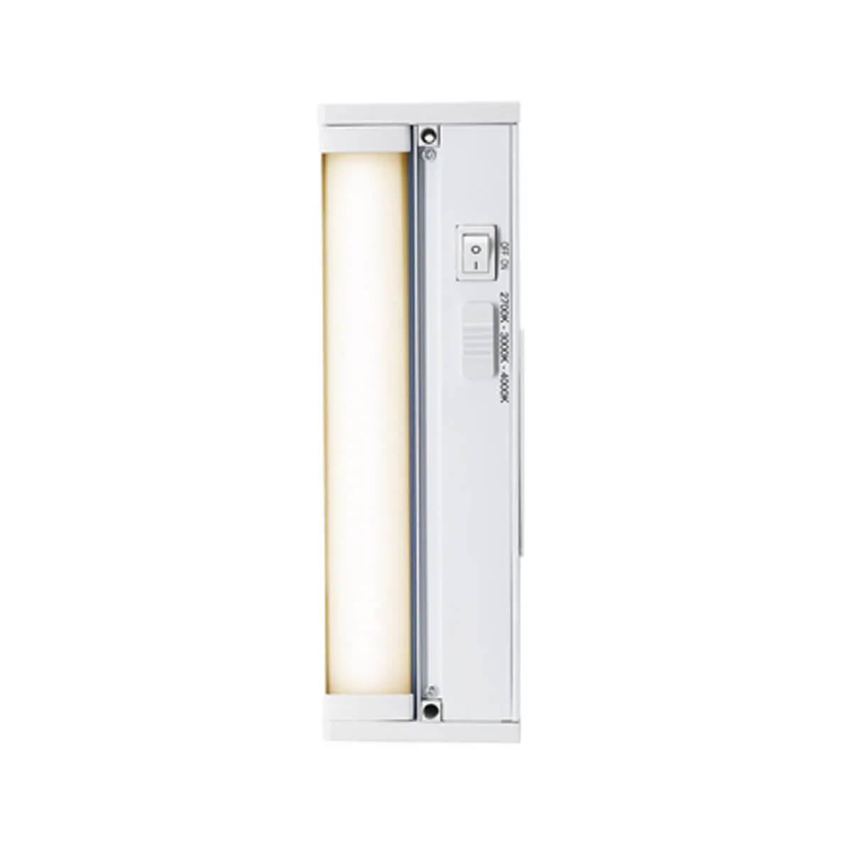 36 Inch Under Cabinet LED Light with Tilting Lens, 1900 Lumens, Selectable CCT, 120V