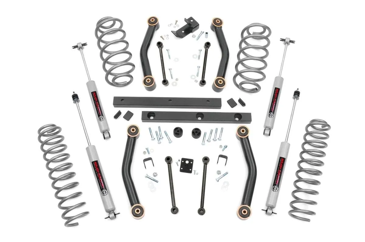 4 Inch Lift Kit -  2003-2006 Jeep Wrangler TJ 4WD