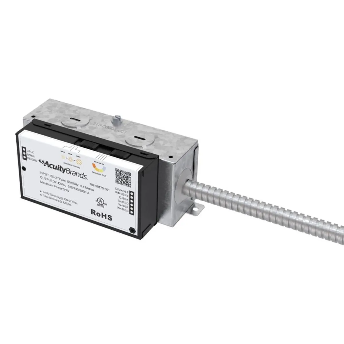 6 Inch LBR Commercial LED Recessed Light, 25 Watts, 1000|1500|2000 Lumens, Selectable CCT, Battery Included