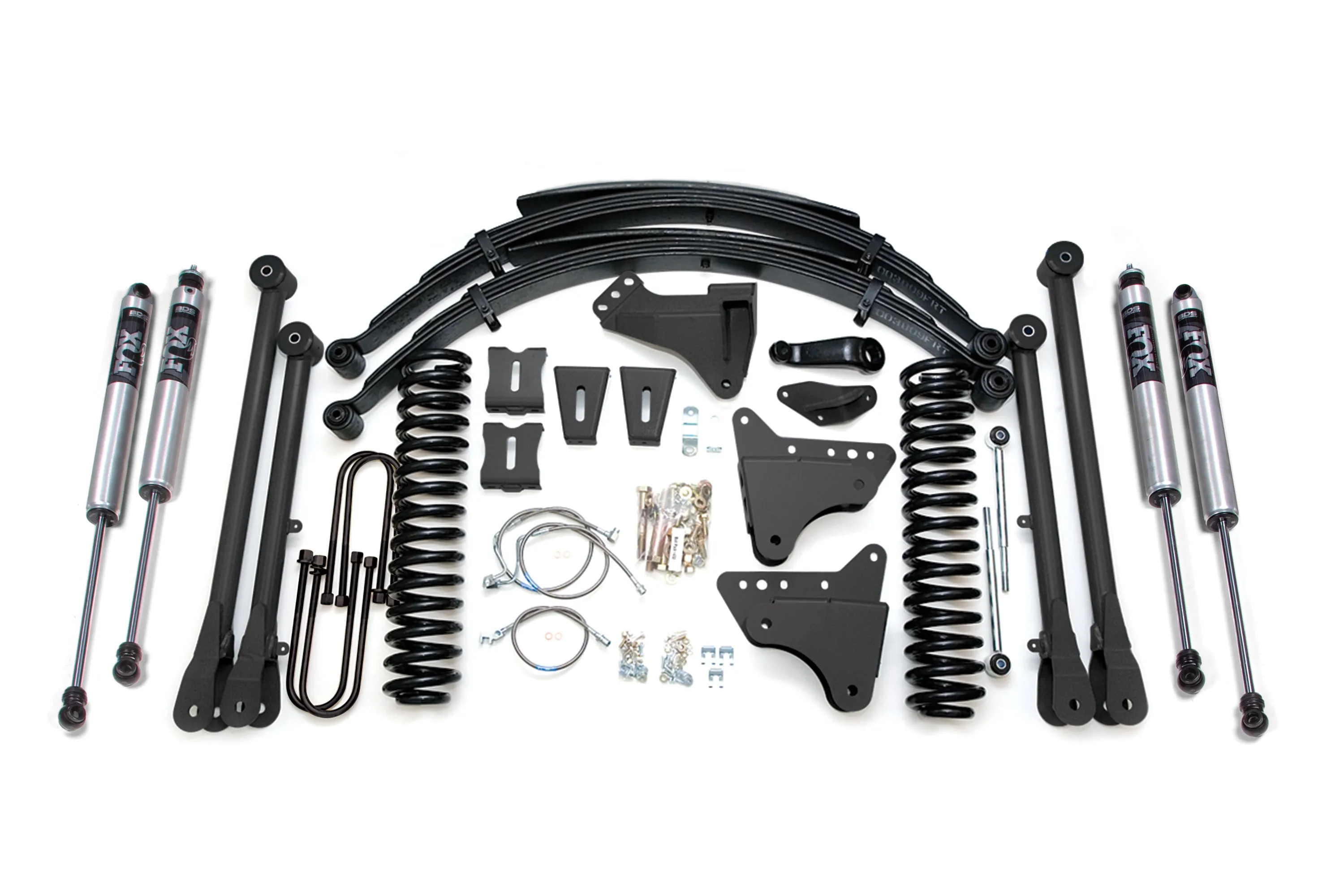 8 Inch Lift Kit w/ 4-Link | Ford F-250/F-350 Super Duty (05-07) 4WD | Diesel