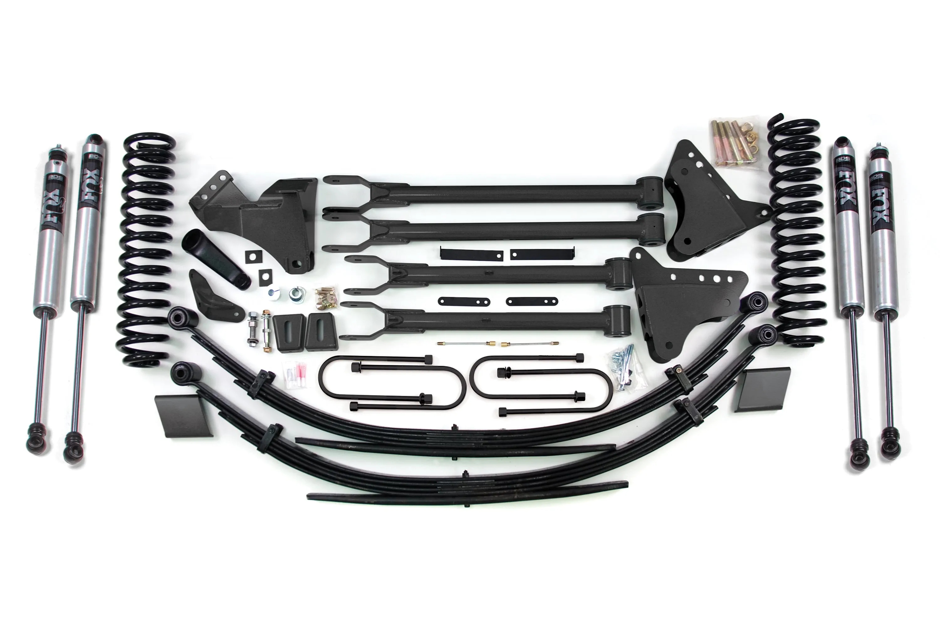 8 Inch Lift Kit w/ 4-Link | Ford F-250/F-350 Super Duty (08-10) 4WD | Diesel