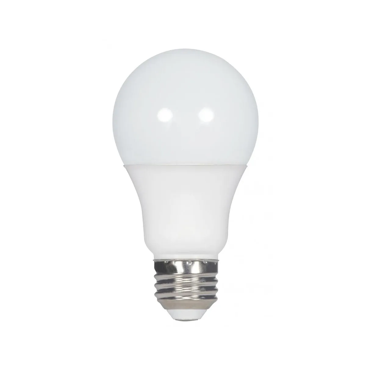 A19 LED Bulb, 75W Equivalent, 13 Watt, 1050 Lumens, 2700K, E26 Medium Base, Frosted Finish, Pack Of 4