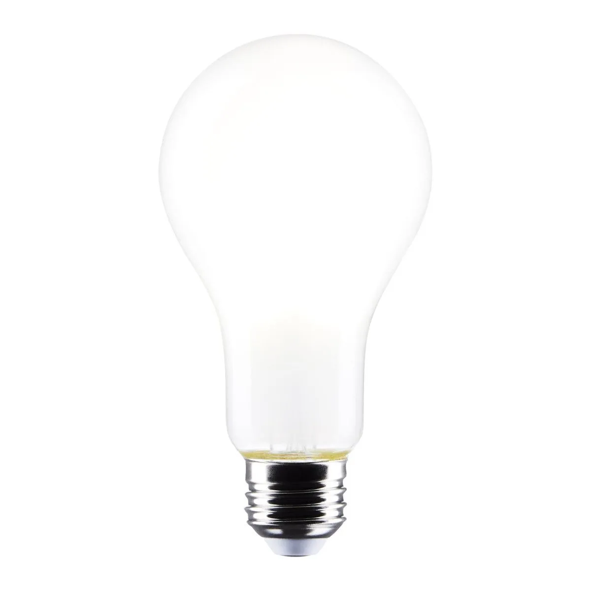 A21 High Lumen LED Lamp, 17 Watts, 2000 Lumens, 5000K, 125W Equal, E26 Base, Frosted