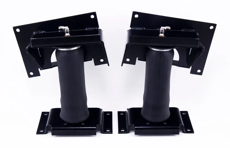 Air Lift Ridecontrol Rear Air Spring Kit - 2000 lb Capacity - Black Powder Coat Brackets - Ford Fullsize Truck 2015-16