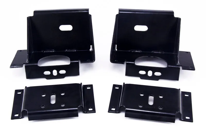 Air Lift Ridecontrol Rear Air Spring Kit - 2000 lb Capacity - Black Powder Coat Brackets - Ford Fullsize Truck 2015-16