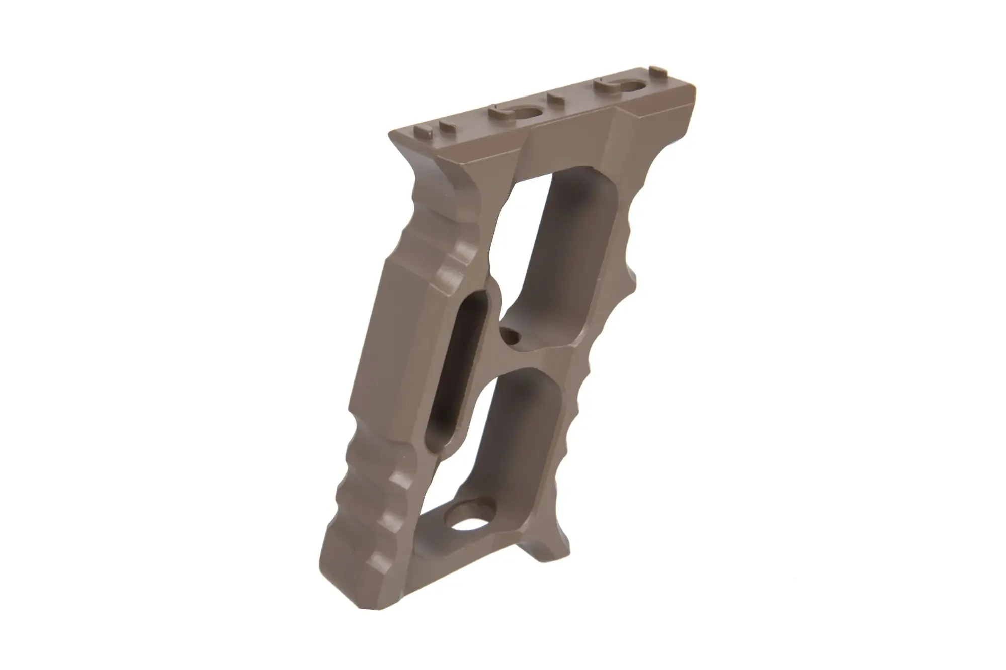 Aluminium angle grip TD Minivert for KeyMod/M-LOK Tan