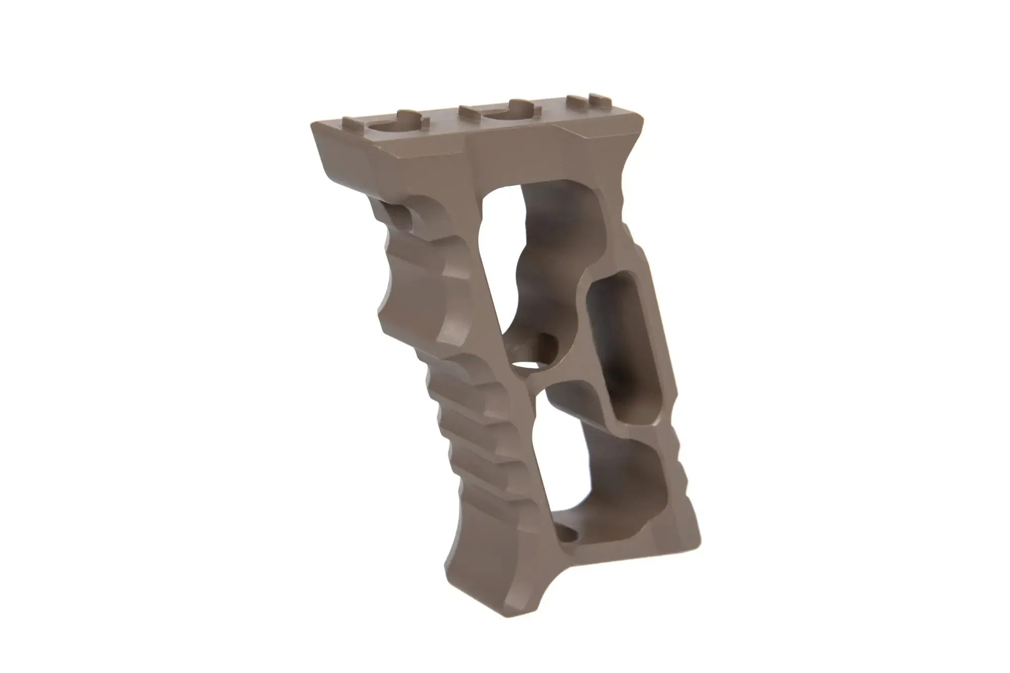Aluminium angle grip TD Minivert for KeyMod/M-LOK Tan