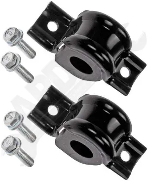 APDTY 039429 Sway Bar Bushing Bracket Kit Front