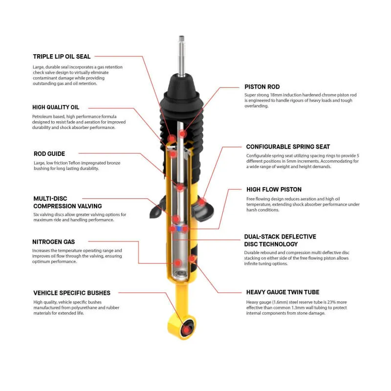 ARB / OME Nitrocharger Plus Shock 2005  Toyota Hilux - Rear