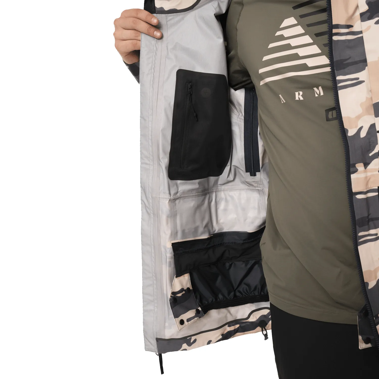 Armada Men's Grands 3L Jacket 2024 Drift Camo