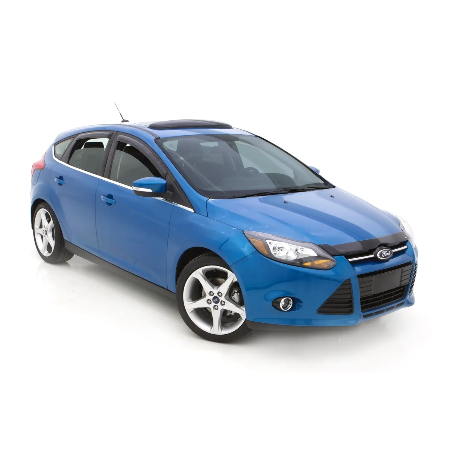 Auto Ventshade Front Sunroof Deflector - Black - 31 to 35-1/2 in Wide Sunroofs