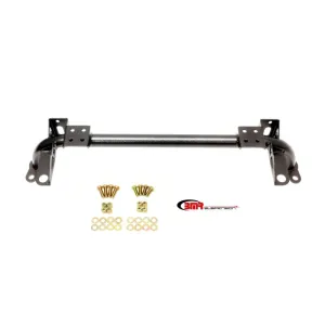 BMR Suspension Radiator Support /w Sway Bar Mount  - Black Hammertone - 2005-14 Mustang