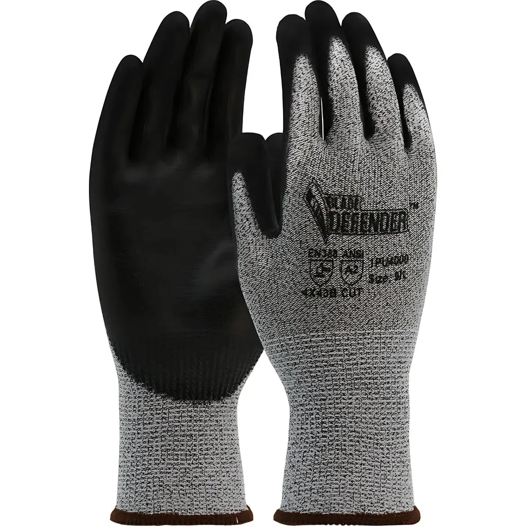 Boss 1PU4000M Seamless Knit Polykor Blended Glove with Polyurethane Coated Flat Grip on Palm & Fingers