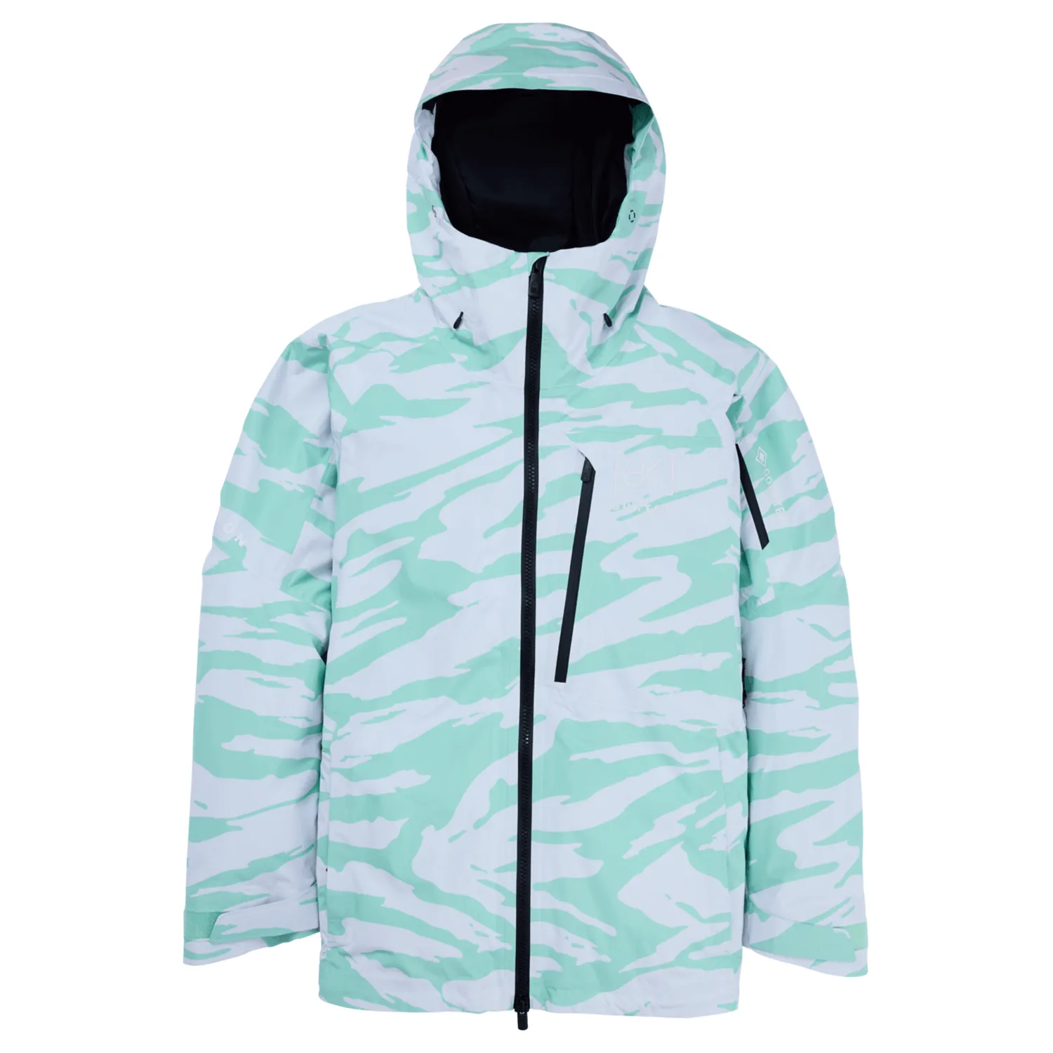 Burton Men's [ak] Cyclic Gore-tex Jacket 2025 Oversized Zebra