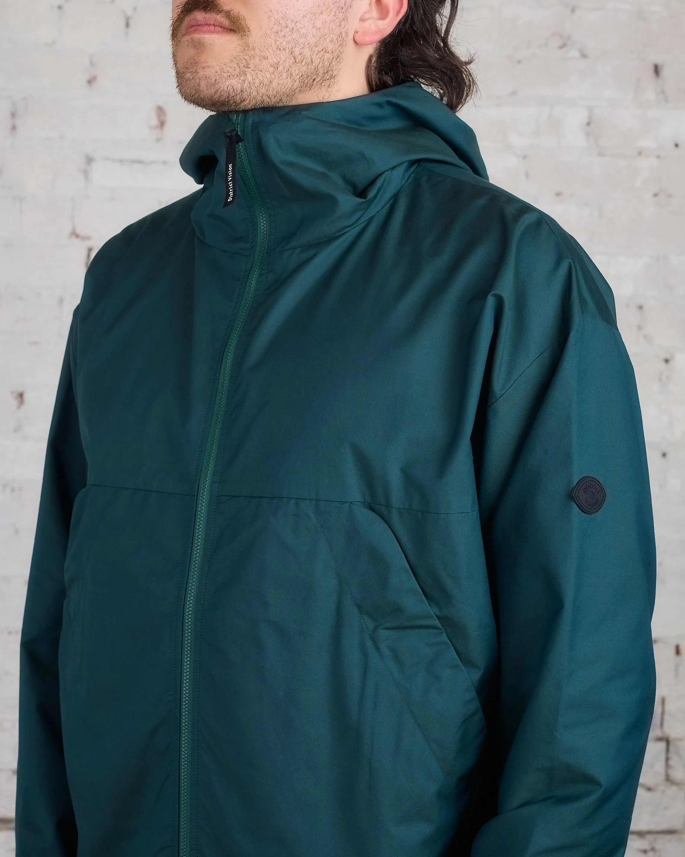 District Vision Organic Cotton DWR Hiking Jacket Pine