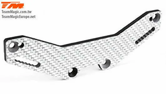 E4D MF Rear Composite Shock Tower-White