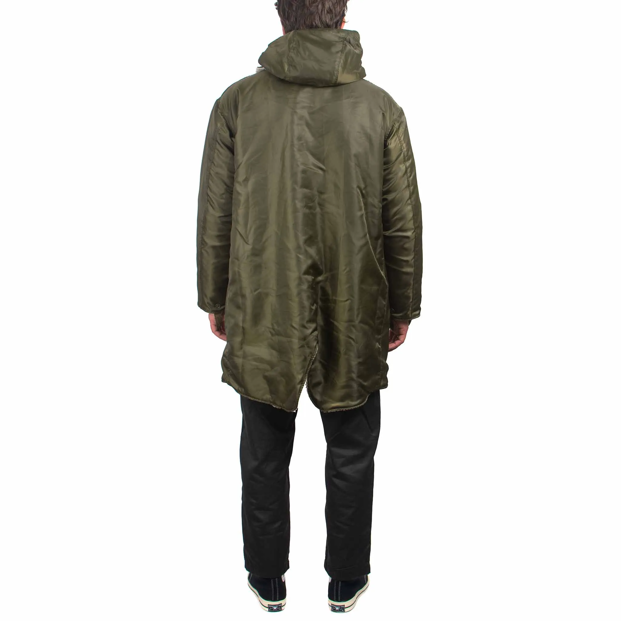 Engineered Garments Liner Jacket Olive Drab Polyester Pilot Twill