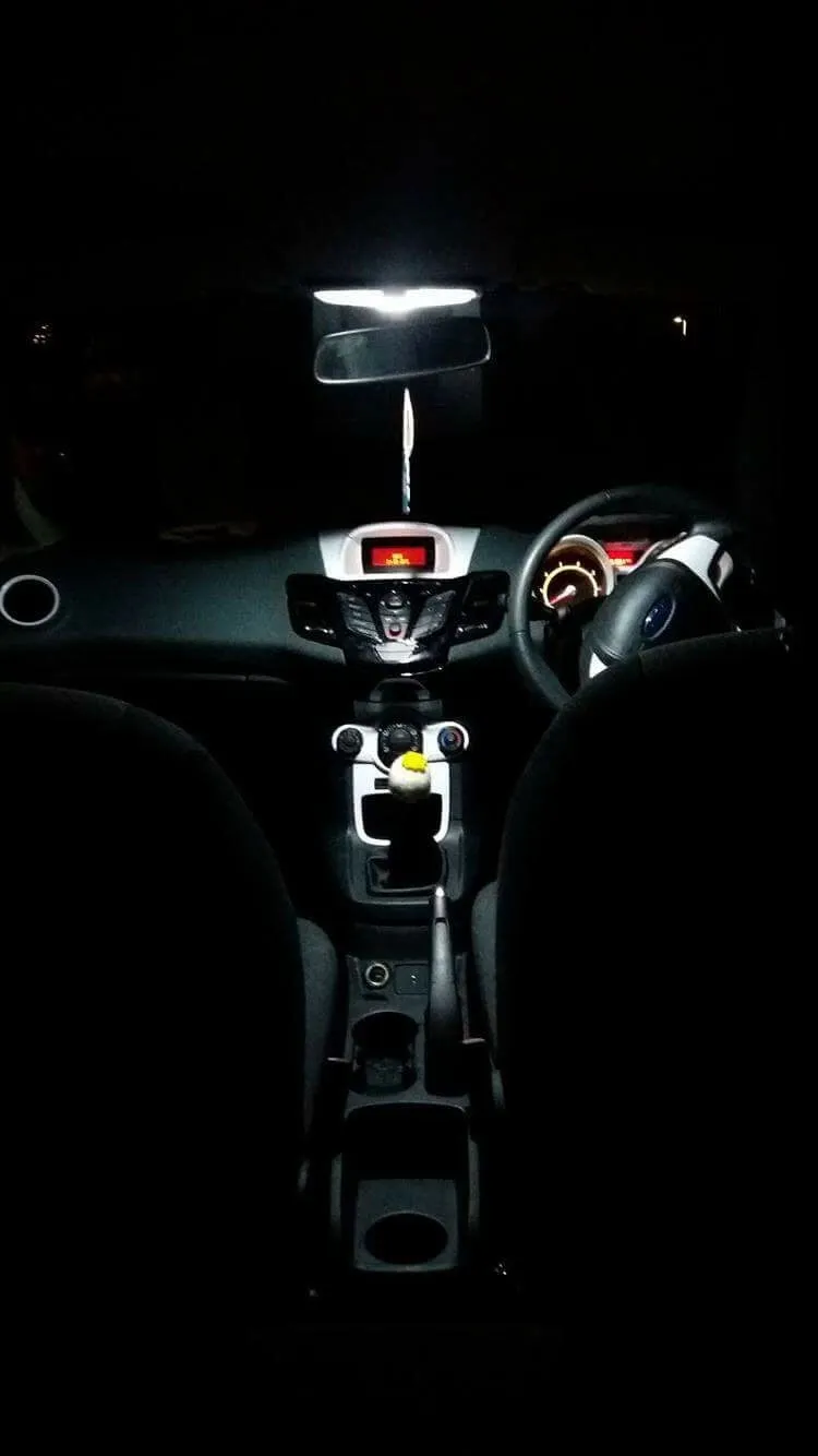 Fiesta mk7 ST #Enhanced Interior light kit