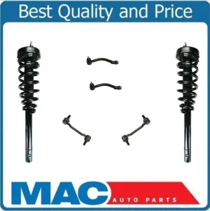 Fits 06-10 Hyundai Sonata (2) Front Quick Spring Strut and Mount Tie Rods Links