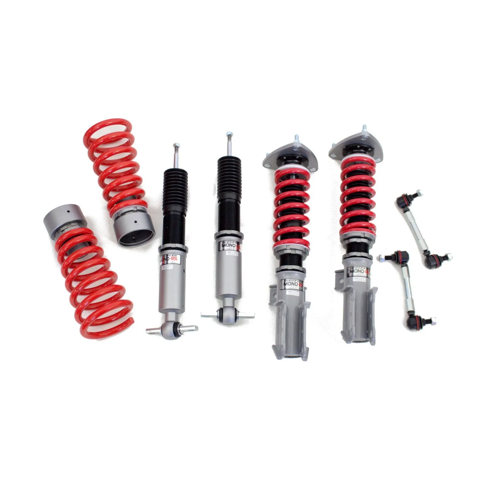 Godspeed Coilovers Ford Mustang GT / GT350 / GT500 S550 w/ Magneride (17-23) MonoRS w/ Front Camber Plates