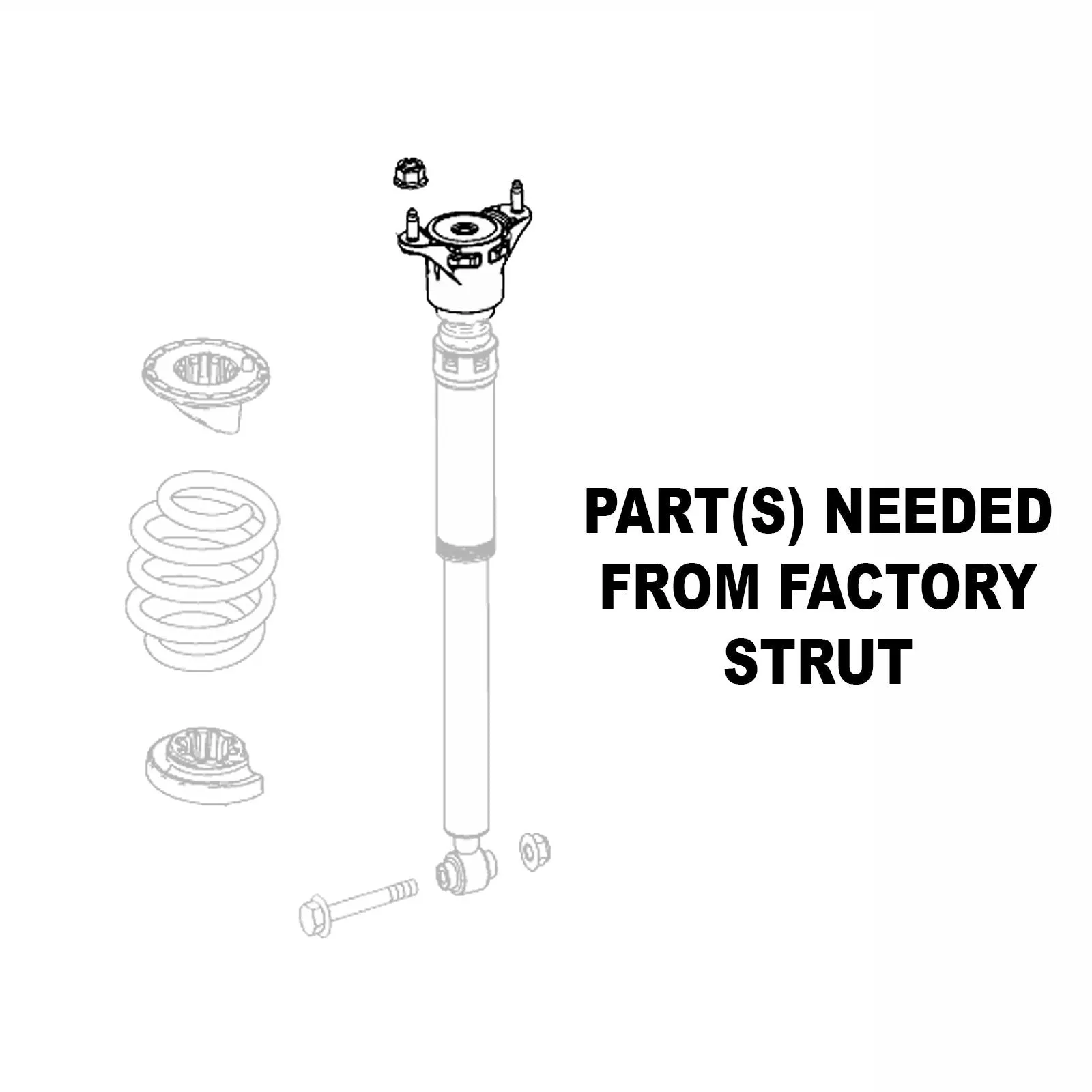 Godspeed MonoRS Coilovers Infiniti QX30 (17-19) 32 Way Adjustable