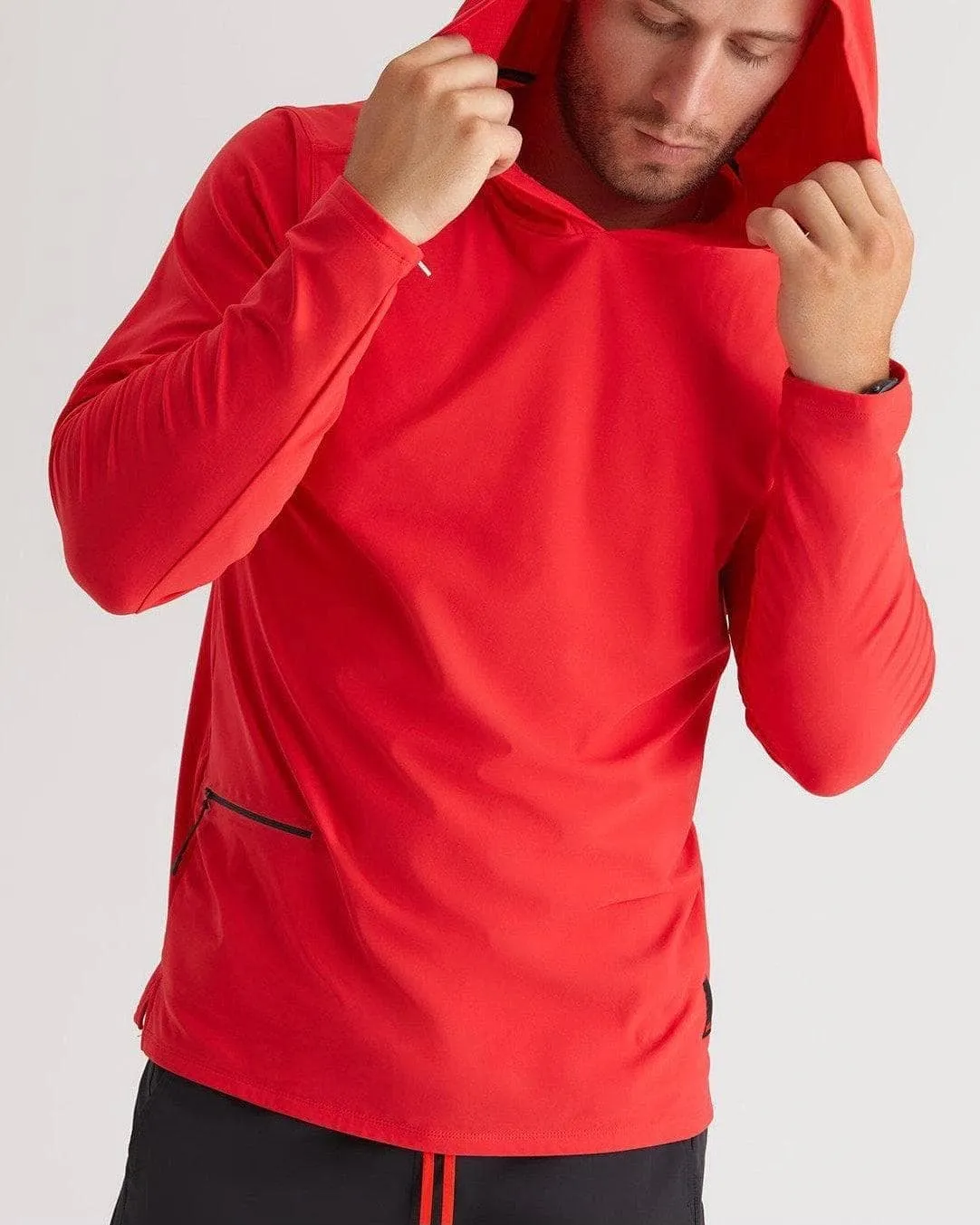 High Line Hood in Flat Iron Red