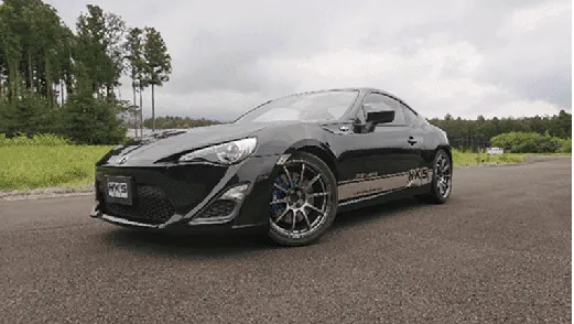 HKS Hipermax S Coilovers FRS BRZ 86 (2013-2021) w/ Front Camber Plates 80300-AT001