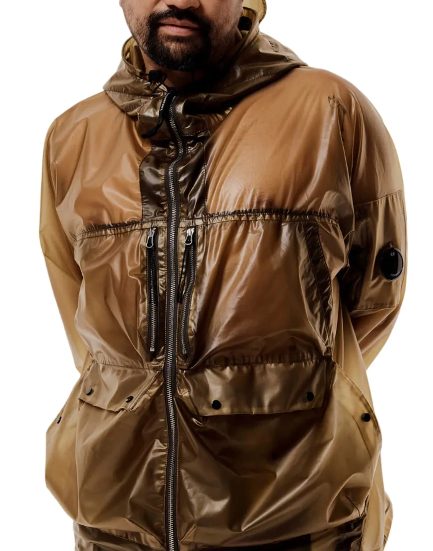 Jacket man 16CM0W192A 110077G green CP COMPANY