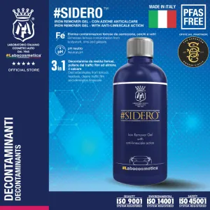 Labocosmetica SIDERO (High safety Iron Removing gel - with limescale removing action)