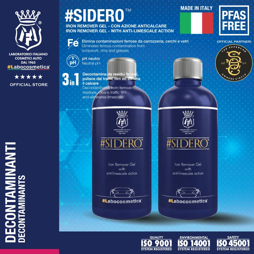 Labocosmetica SIDERO (High safety Iron Removing gel - with limescale removing action)