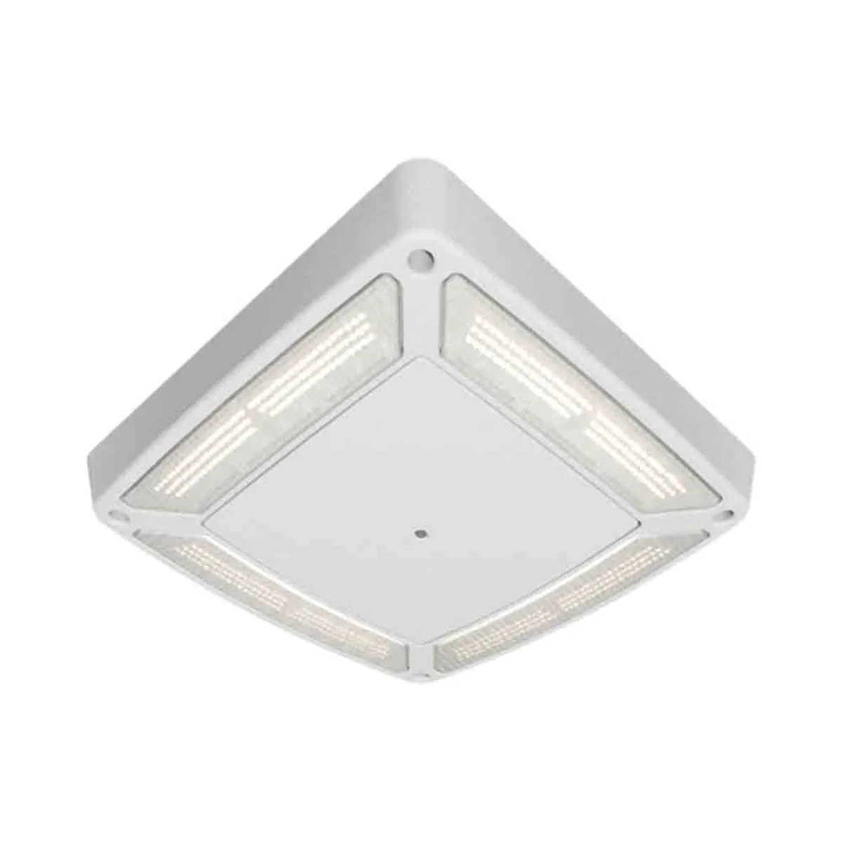 LED Gas Station Canopy Light, 23100 Lumens, 188 Watts, 5000K, 120-277V