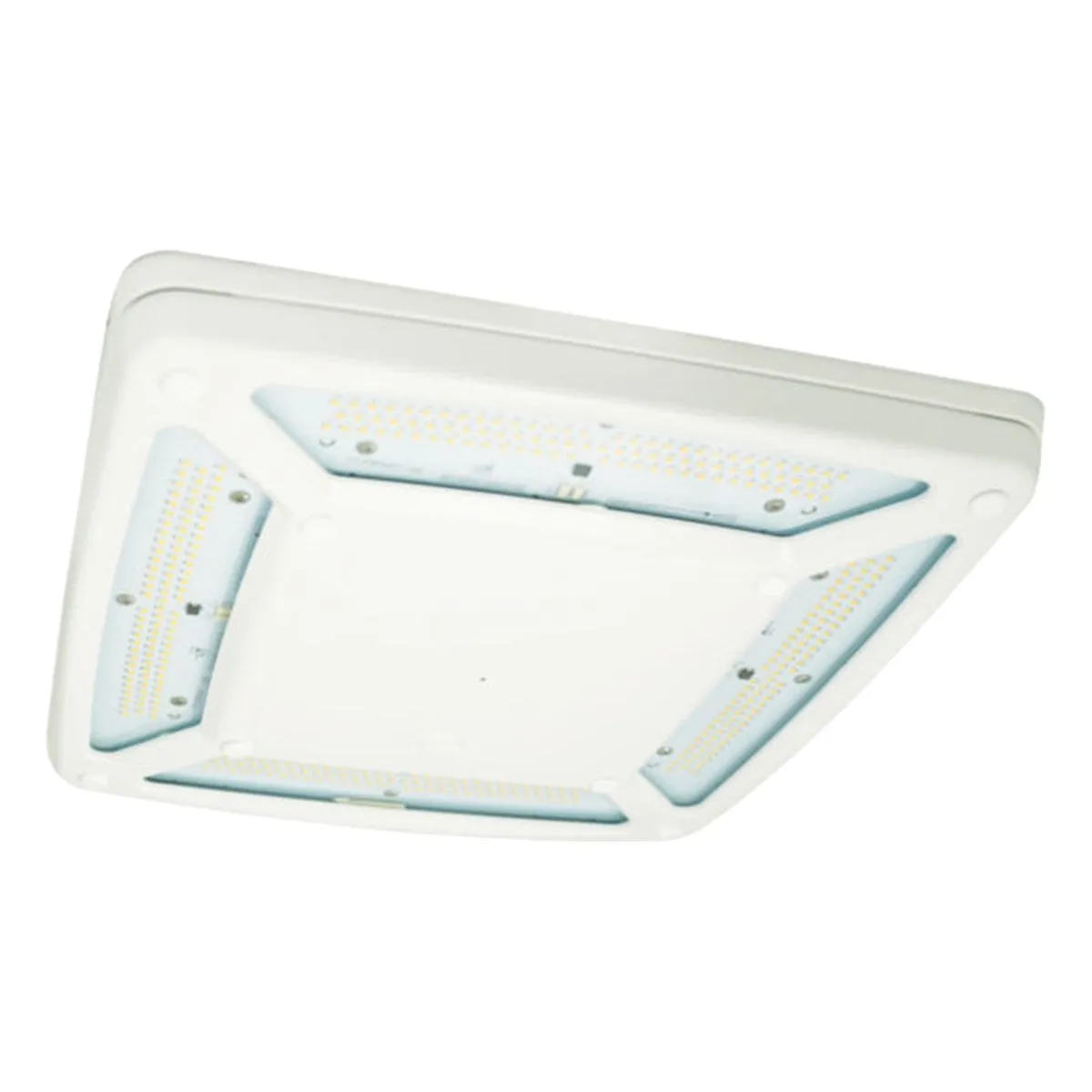 LED Gas Station Canopy Light, 23100 Lumens, 188 Watts, 5000K, 120-277V