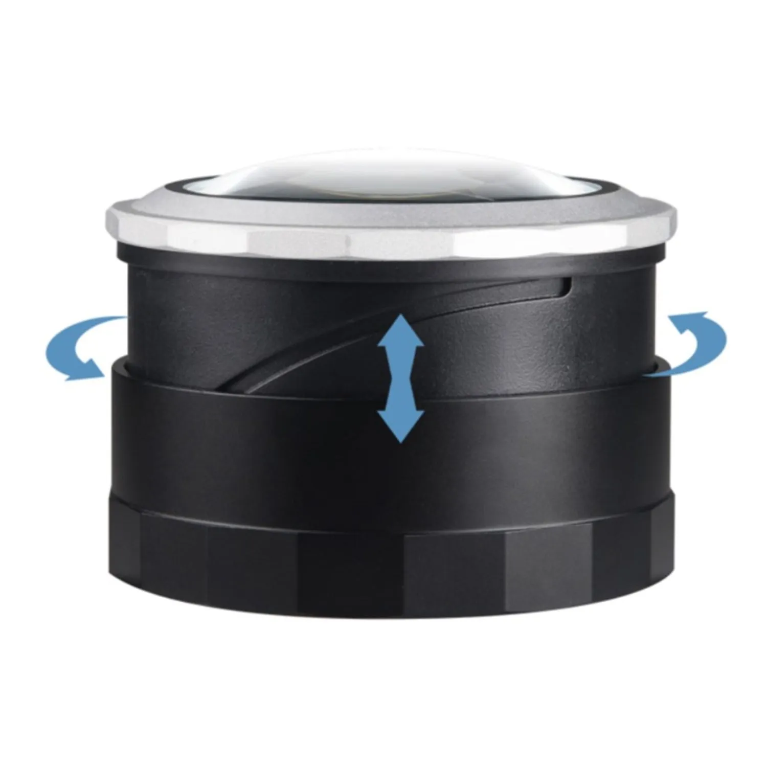 Lighted Dome Zoom Magnifier