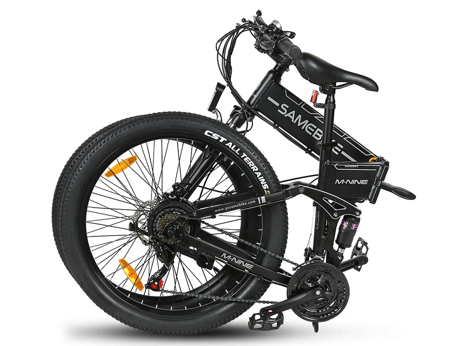 LO26-II Spoke Rim Hydraulic brake Folding  Mountain Ebike
