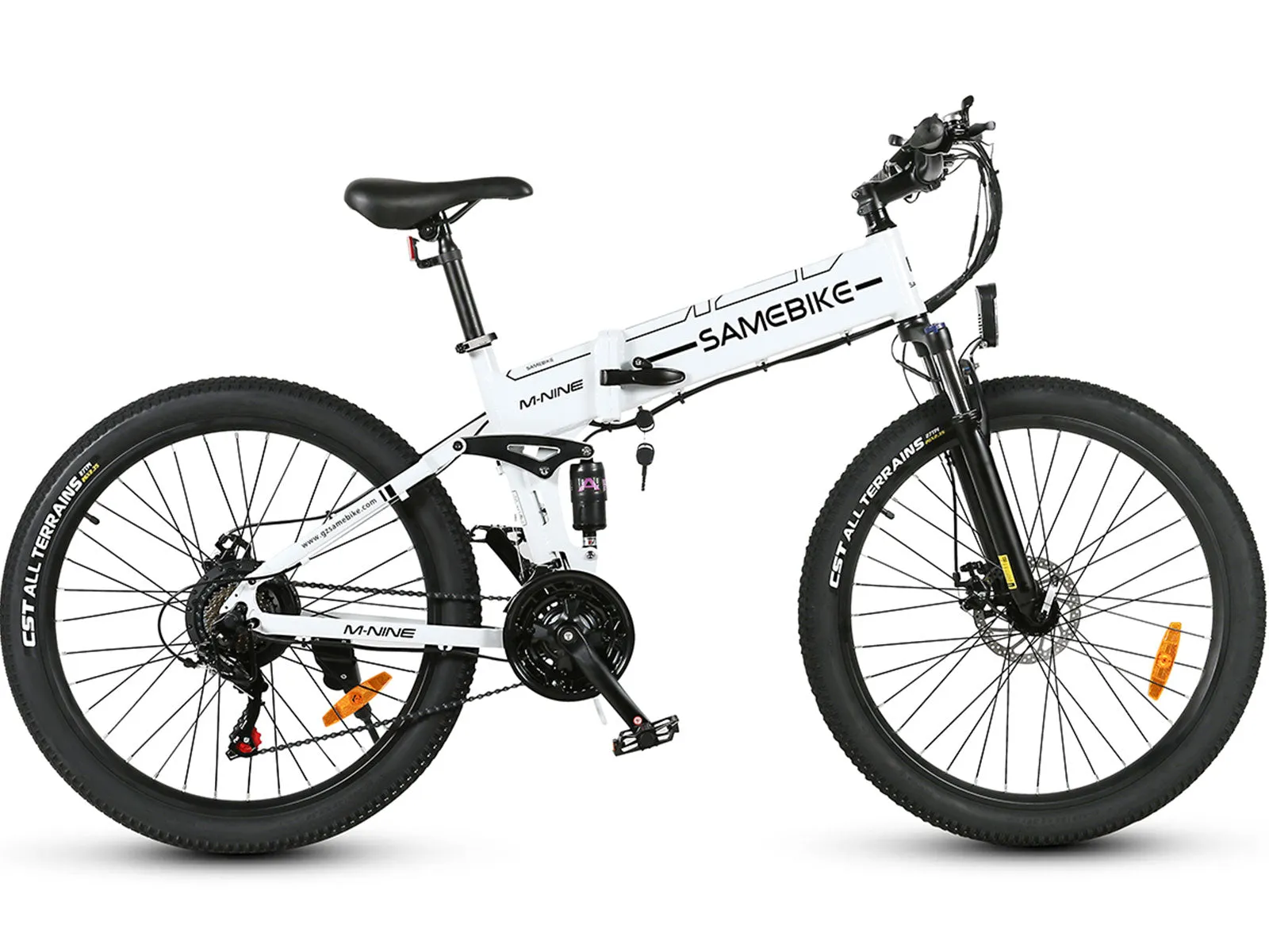 LO26-II Spoke Rim Hydraulic brake Folding  Mountain Ebike