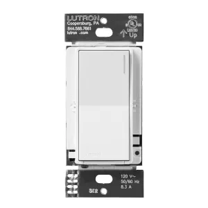 Lutron Sunnata Companion Switch, Not for Standalone Use