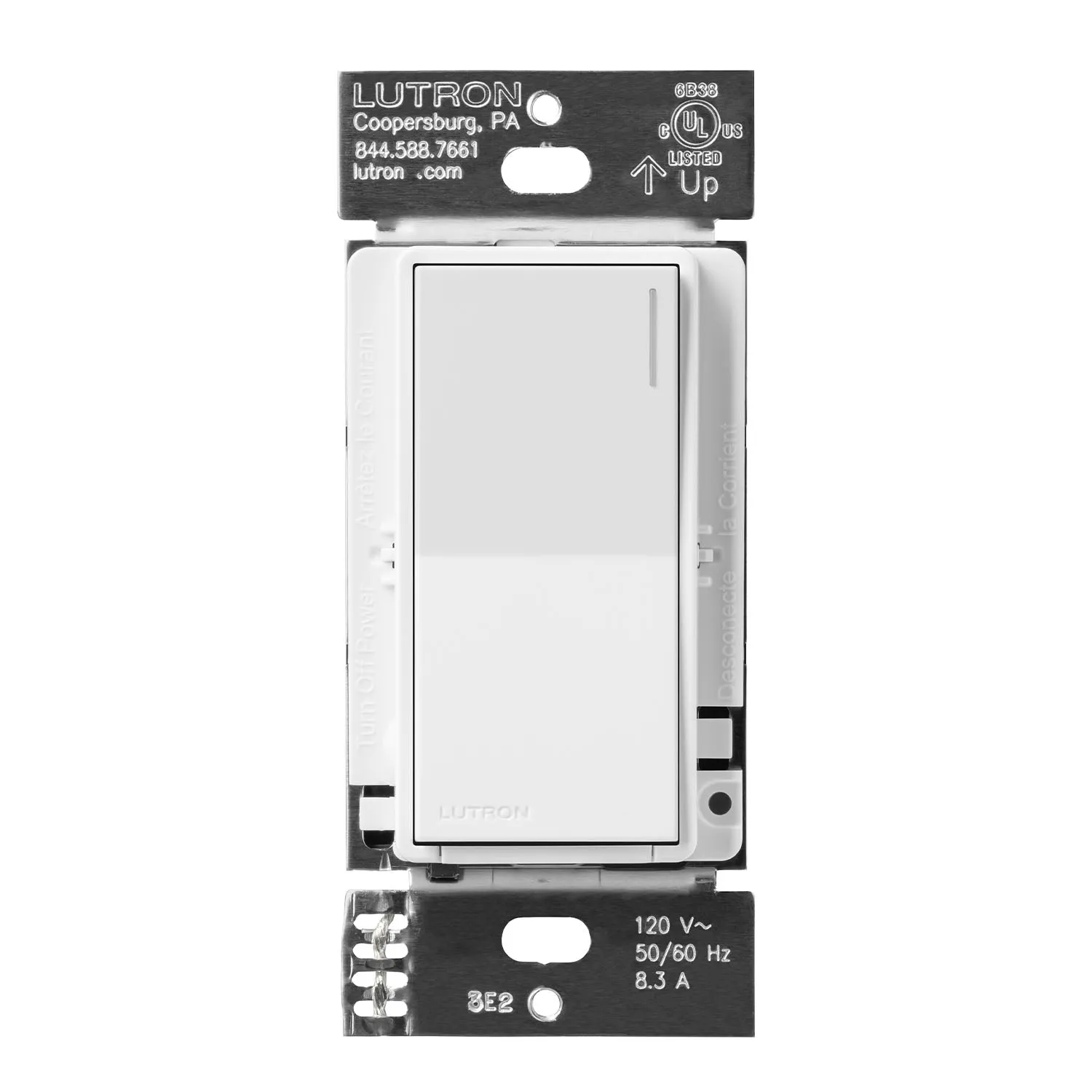 Lutron Sunnata Companion Switch, Not for Standalone Use