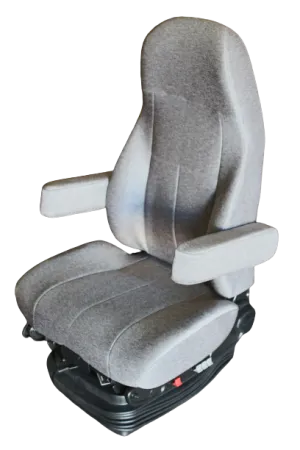 National HP3 23” Air Seat in Grey Mordura Cloth with Dual Armrests