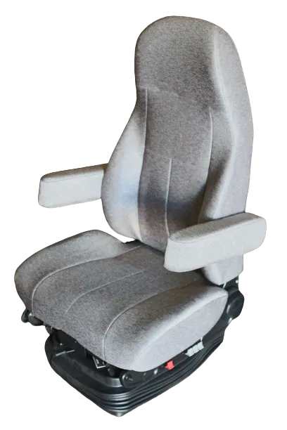 National HP3 23” Air Seat in Grey Mordura Cloth with Dual Armrests