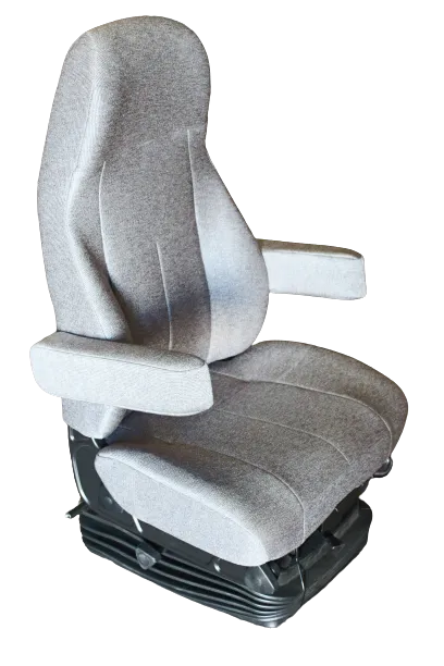 National HP3 23” Air Seat in Grey Mordura Cloth with Dual Armrests