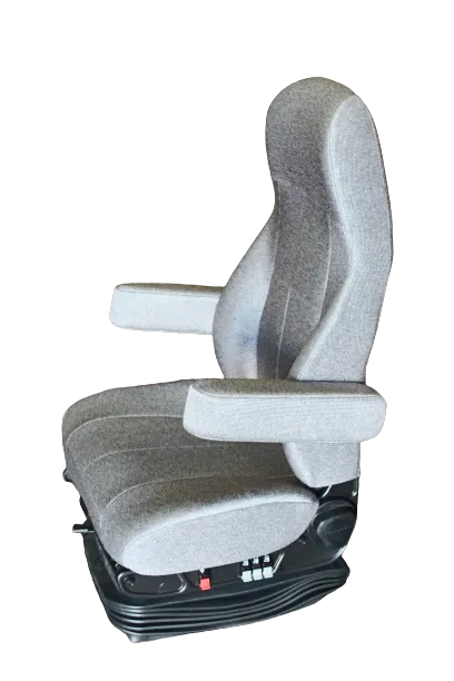 National HP3 23” Air Seat in Grey Mordura Cloth with Dual Armrests
