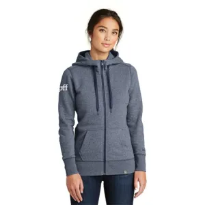 New Era Ladies French Terry Full-Zip Hoodie