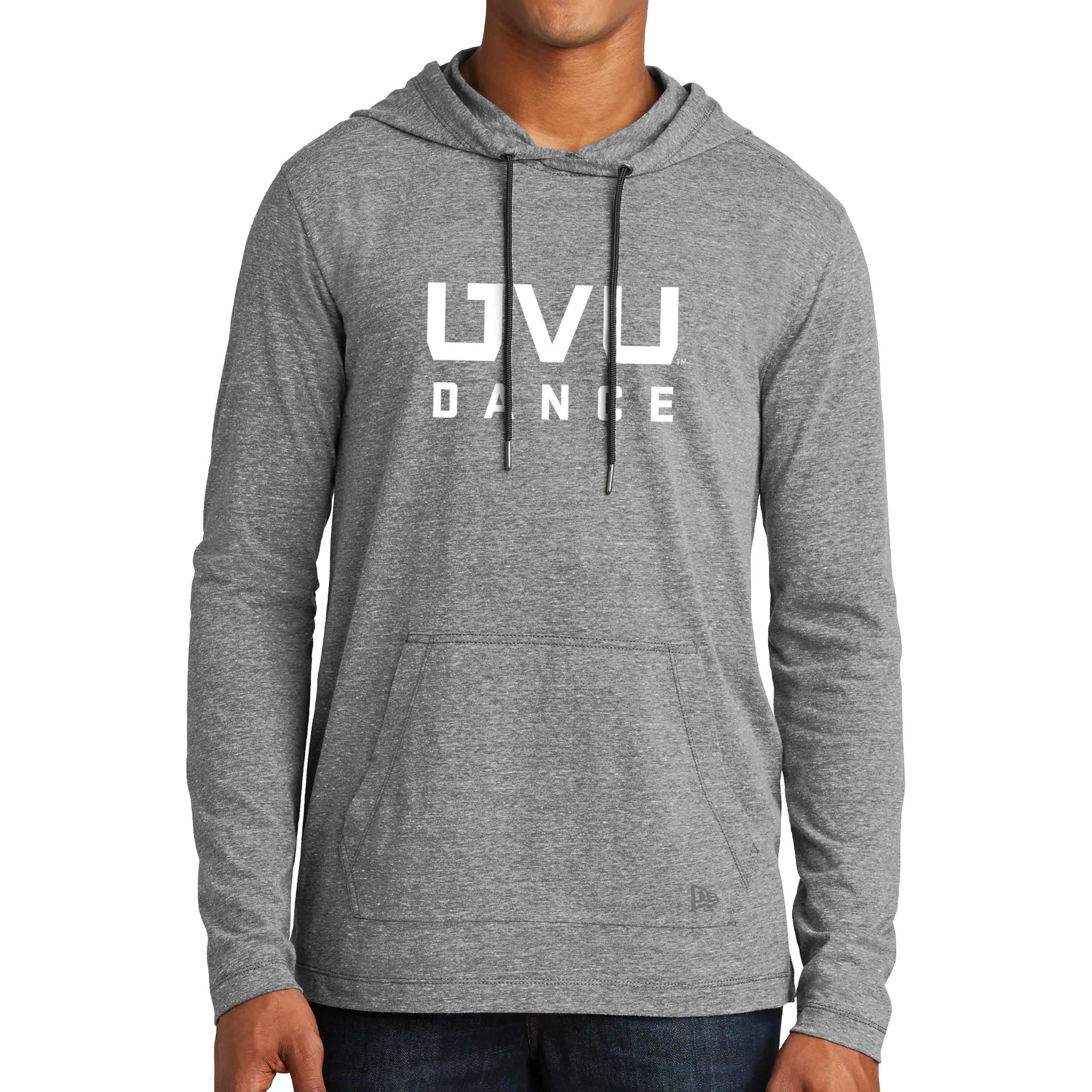 New Era Tri-Blend Performance Pullover Hoodie Tee- UVU Dance